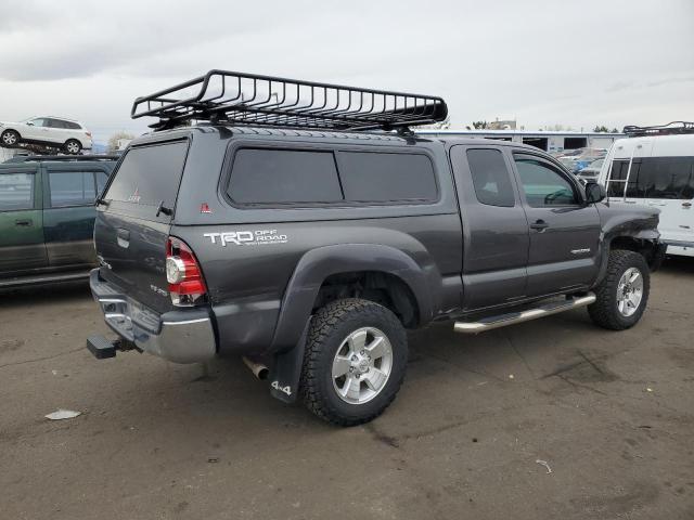 TOYOTA TACOMA 2013 gray club cab gas 5TFUU4EN0DX058799 photo #4