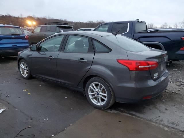 FORD FOCUS SE 2015 gray sedan 4d gas 1FADP3F22FL213763 photo #3