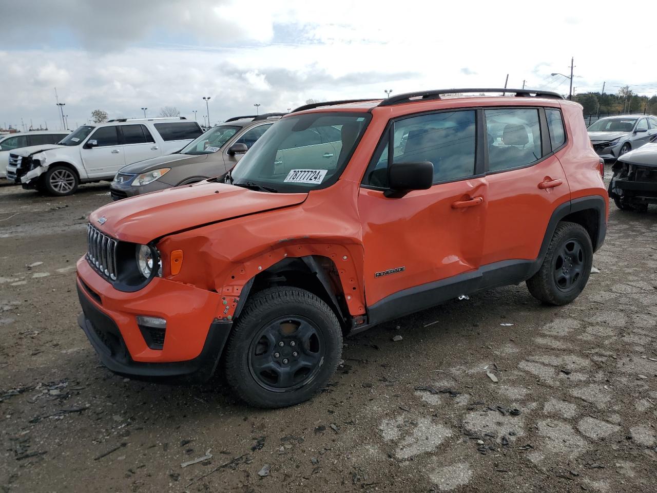 Lot #3023389273 2019 JEEP RENEGADE S