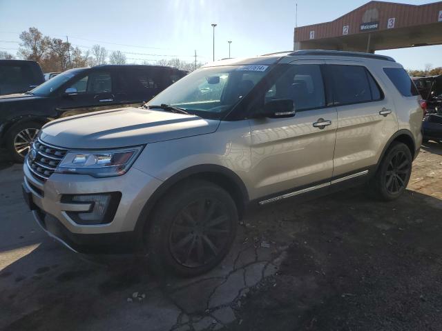 FORD EXPLORER X 2017 tan  gas 1FM5K8D88HGA10210 photo #1