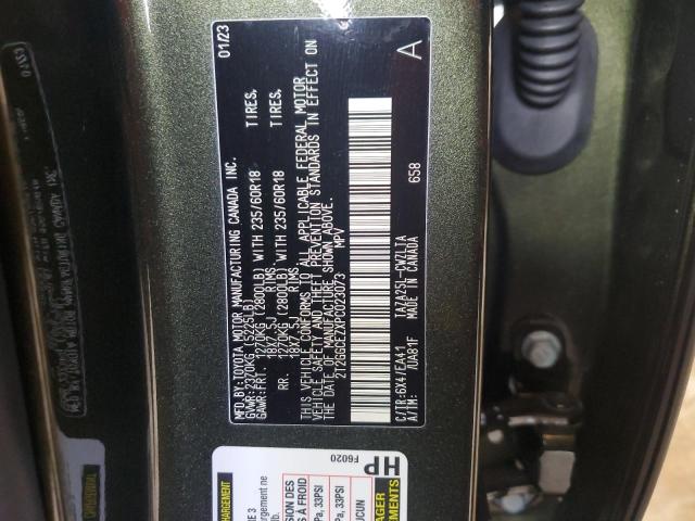 2023 LEXUS NX 350 2T2GGCEZXPC023073