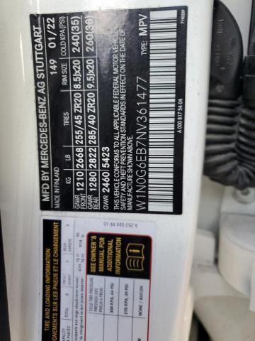 2022 MERCEDES-BENZ GLC 43 4MA - W1N0G6EB7NV361477