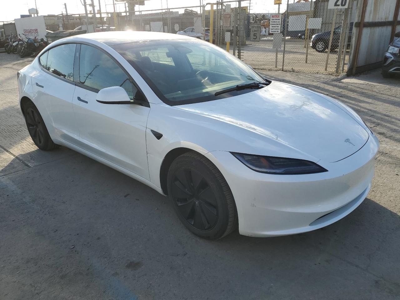 Lot #2988915559 2024 TESLA MODEL 3