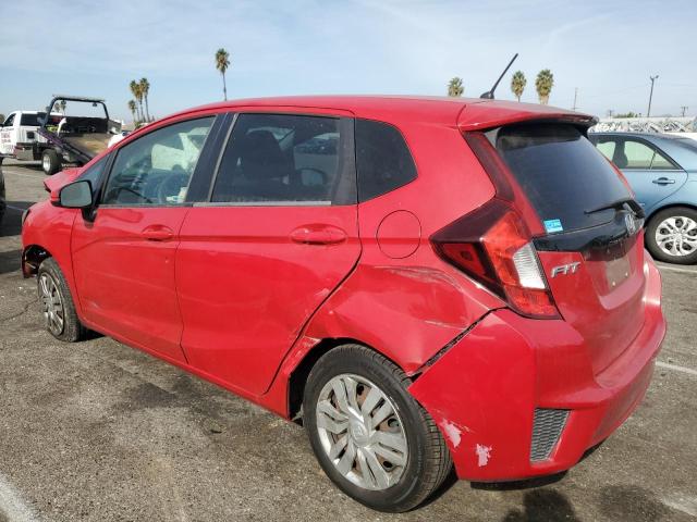 HONDA FIT LX 2015 red  gas 3HGGK5H50FM760264 photo #3