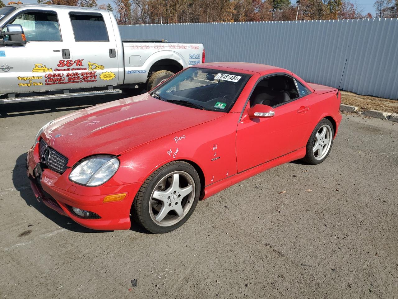 Lot #2962528721 2002 MERCEDES-BENZ SLK 320