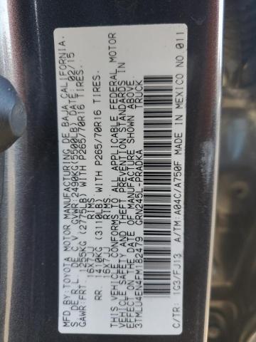 2015 TOYOTA TACOMA DOU - 3TMLU4EN4FM182479