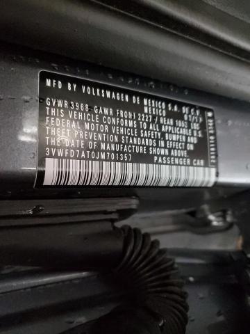 2018 VOLKSWAGEN BEETLE S - 3VWFD7AT0JM701357