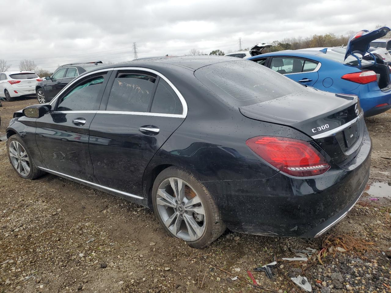 Lot #3037213497 2019 MERCEDES-BENZ C 300 4MAT