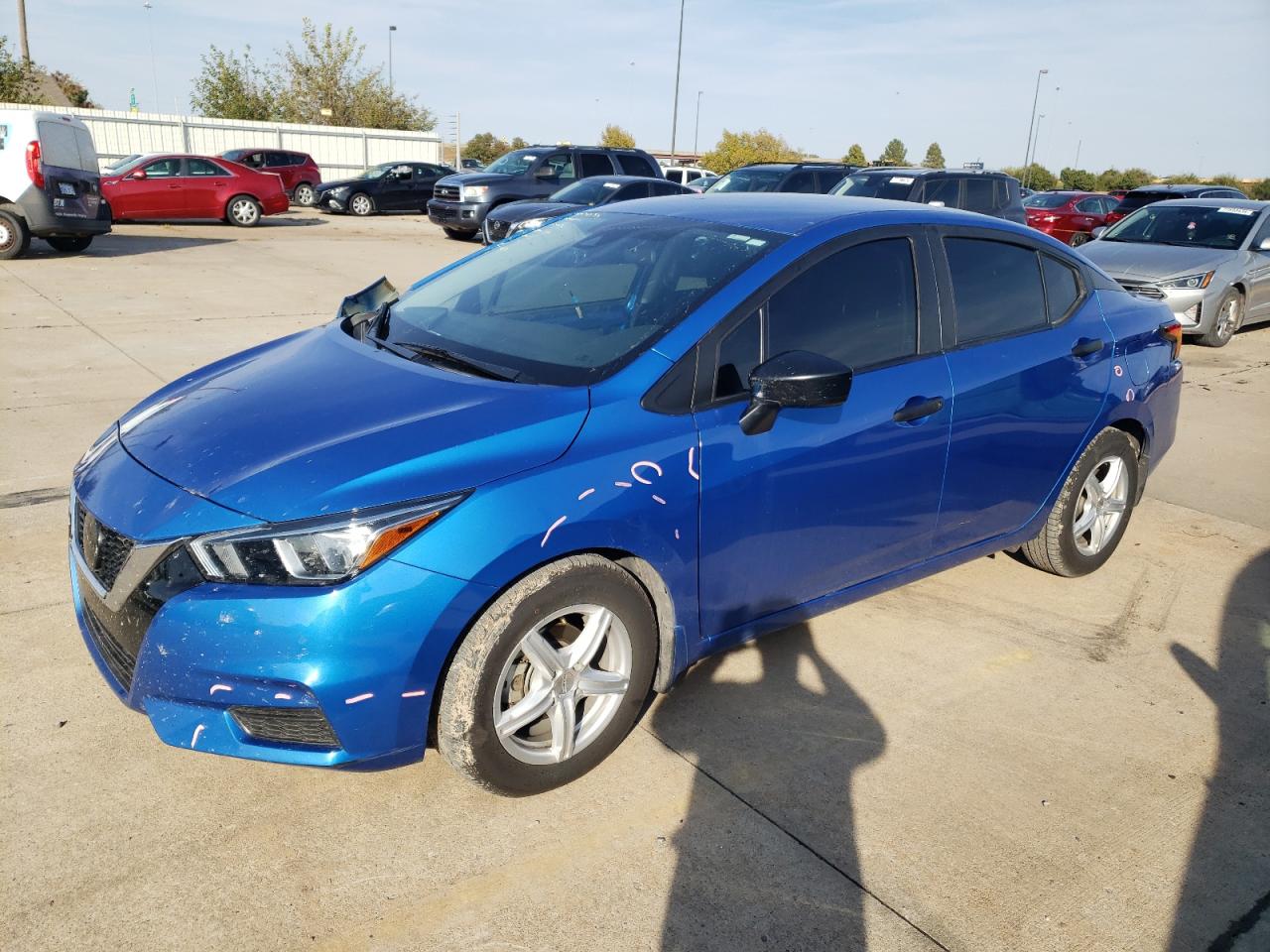 Lot #2962675099 2021 NISSAN VERSA S