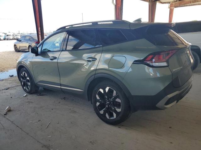 KIA SPORTAGE X 2023 green  gas 5XYK6CAF5PG055124 photo #3