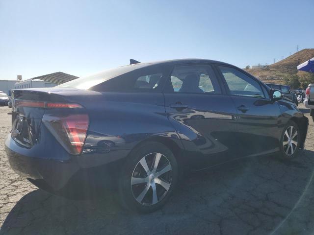 TOYOTA MIRAI 2017 blue  hydrogen fuel cell JTDBVRBD4HA001205 photo #4