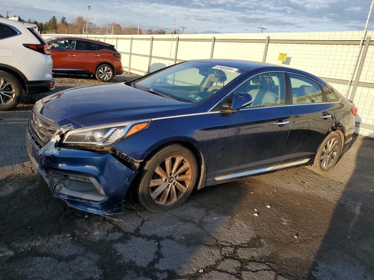 Lot #3020066647 2015 HYUNDAI SONATA SPO