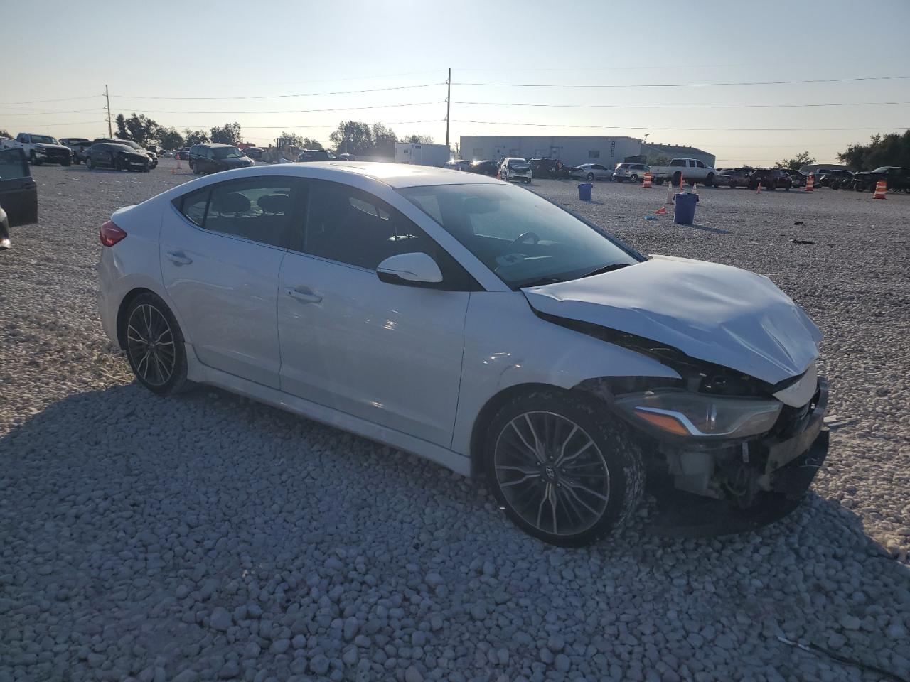 Lot #3031884343 2018 HYUNDAI ELANTRA SP