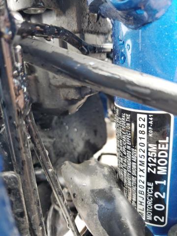 2021 HONDA Z125 M MLHJB021XM5201852