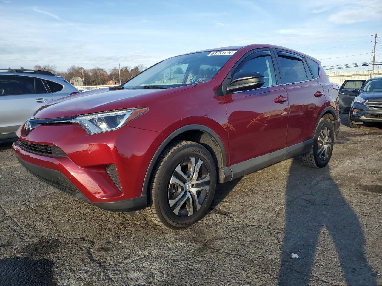 Lot #3030635152 2018 TOYOTA RAV4 LE