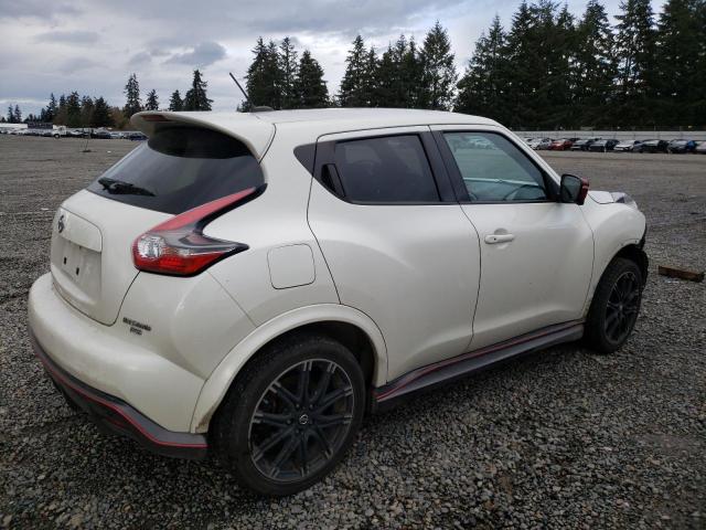 NISSAN JUKE NISMO 2015 white  gas JN8DF5MV2FT250130 photo #4