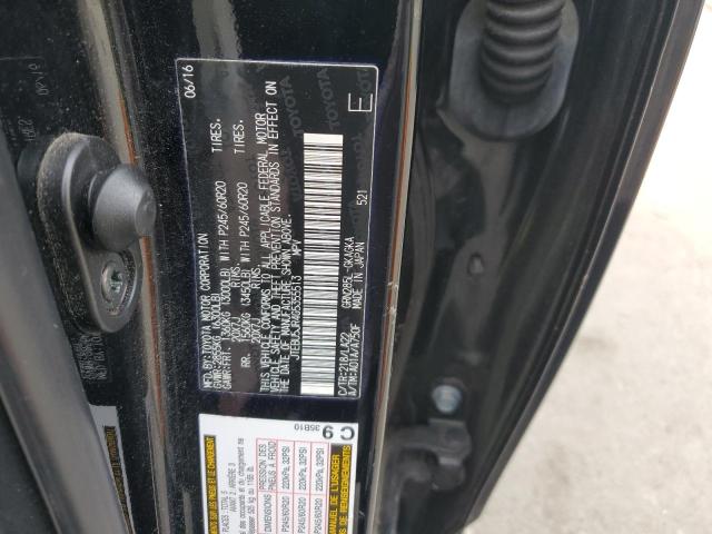 2016 TOYOTA 4RUNNER SR - JTEBU5JR4G5355513