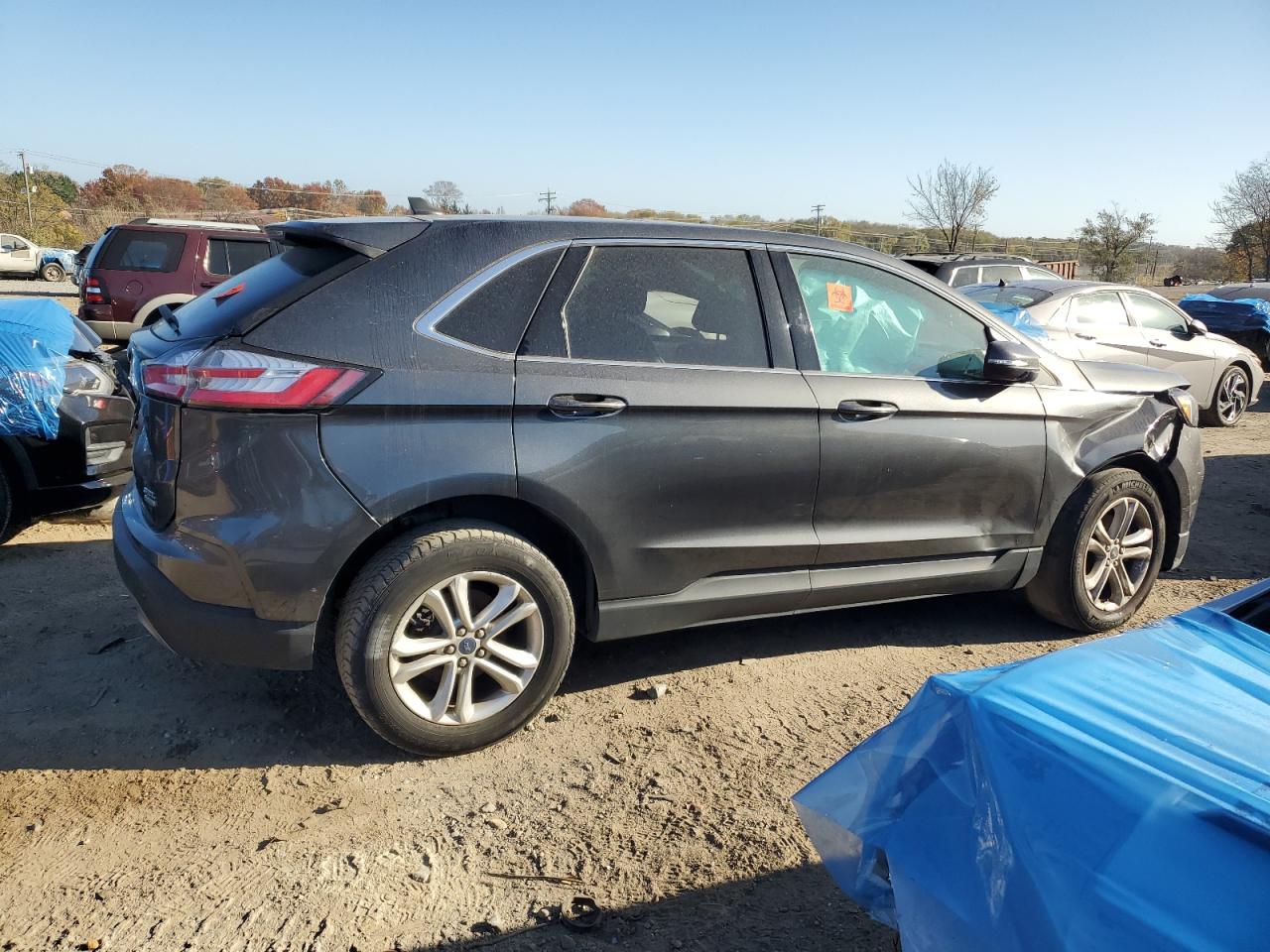 Lot #2960223528 2020 FORD EDGE SEL