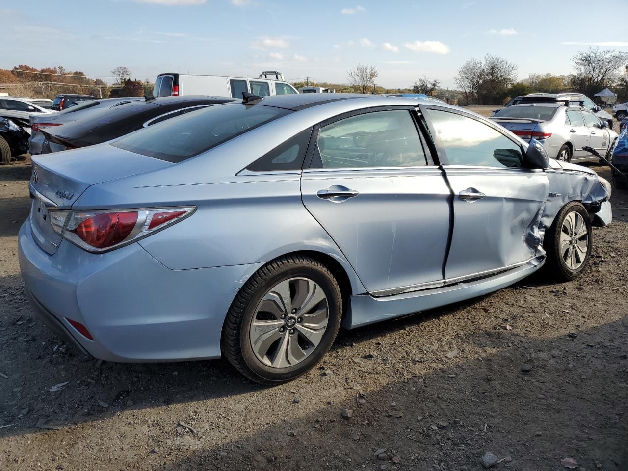 Lot #2986853931 2015 HYUNDAI SONATA HYB