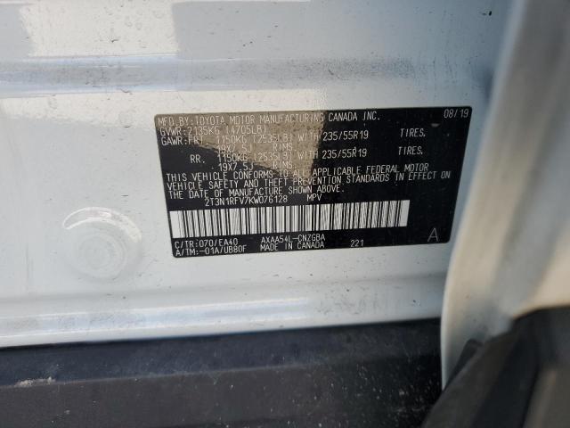 2019 TOYOTA RAV4 LIMIT - 2T3N1RFV7KW076128