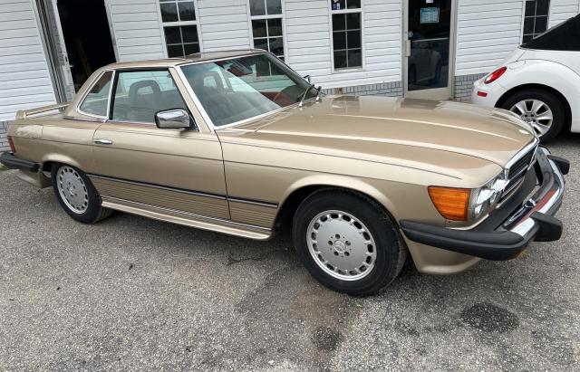 MERCEDES-BENZ 450 SL 1977 gold   10704412042112 photo #1