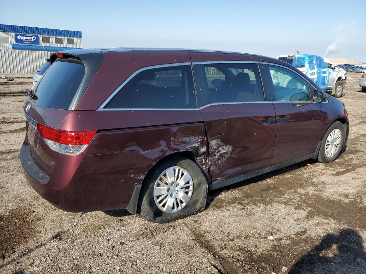 Lot #2969984978 2015 HONDA ODYSSEY LX