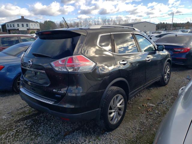 NISSAN ROGUE S 2014 black 4dr spor gas 5N1AT2MV4EC807281 photo #4