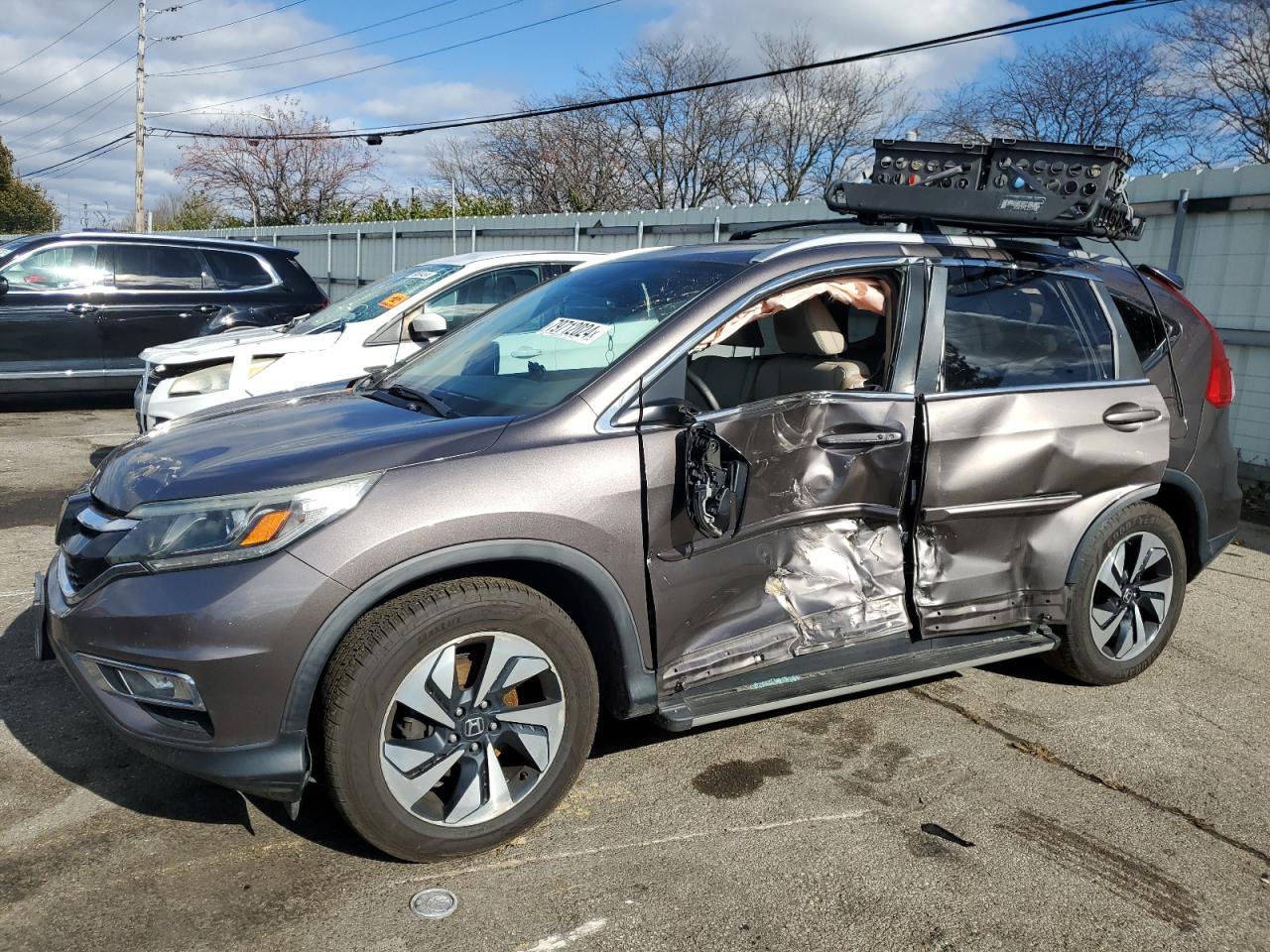 Lot #2989045600 2015 HONDA CR-V TOURI