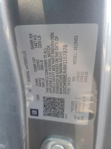 2021 CHEVROLET COLORADO - 1GCHSBEA4M1157878