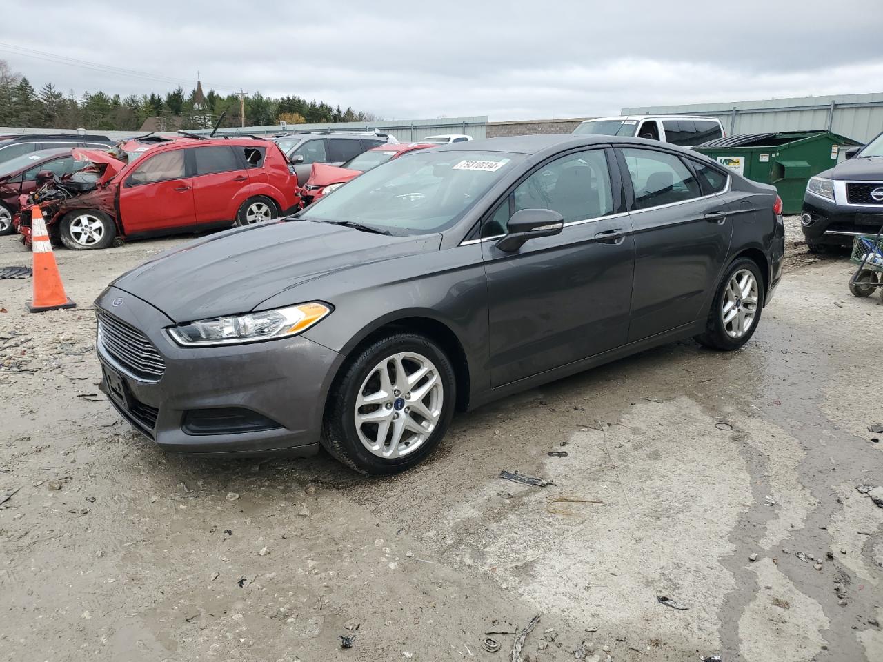 Lot #2977094134 2015 FORD FUSION SE