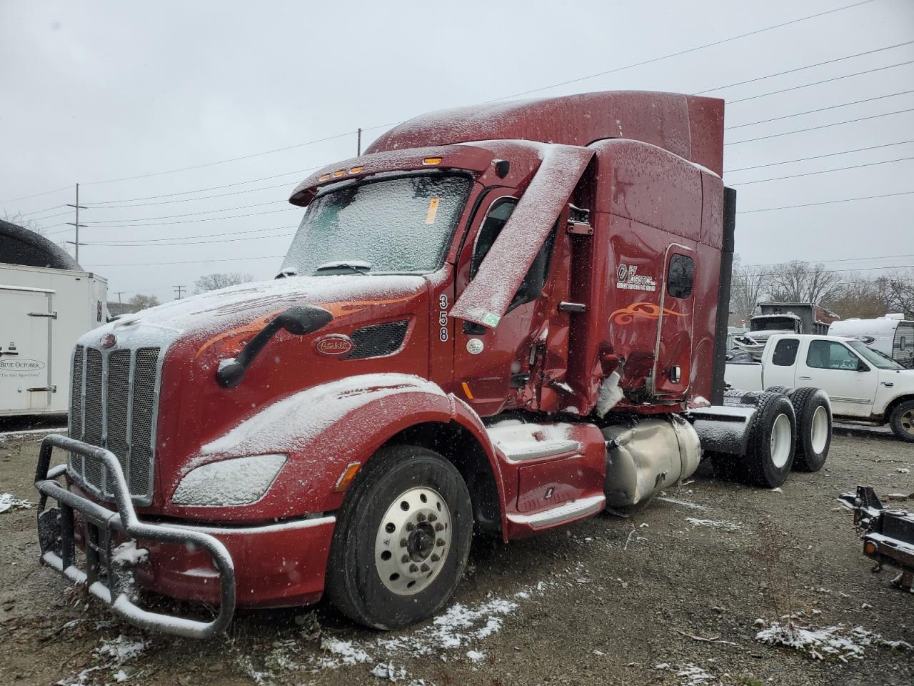 Lot #3274936497 2019 PETERBILT 579