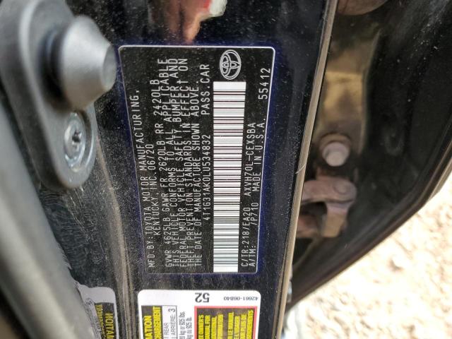 2020 TOYOTA CAMRY SE - 4T1G31AK0LU534832