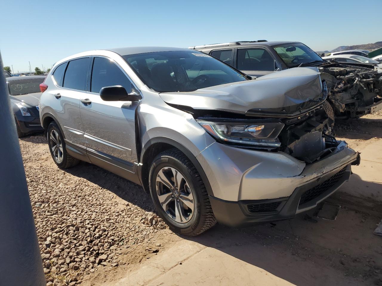 Lot #2986646138 2018 HONDA CR-V LX