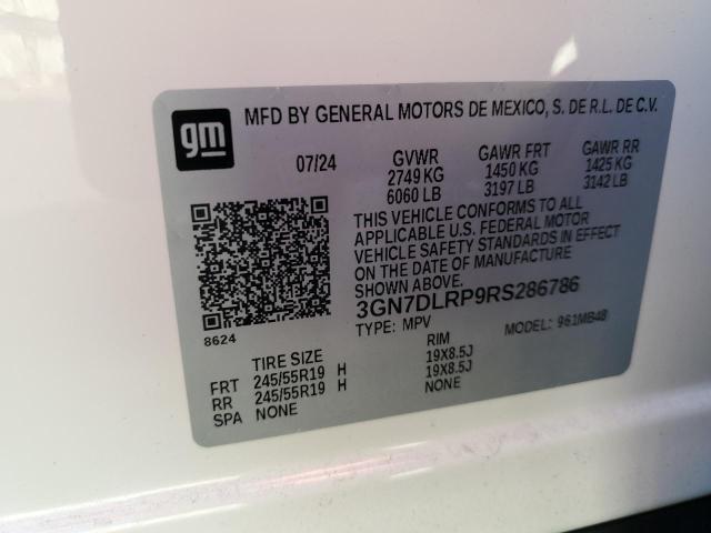 2024 CHEVROLET EQUINOX 2L 3GN7DLRP9RS286786