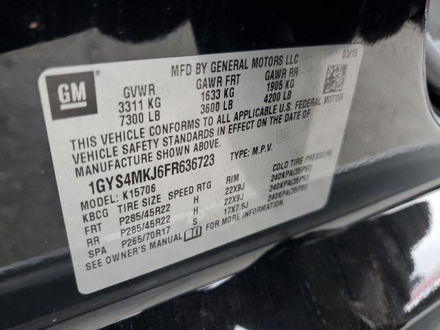 2015 CADILLAC ESCALADE L - 1GYS4MKJ6FR636723