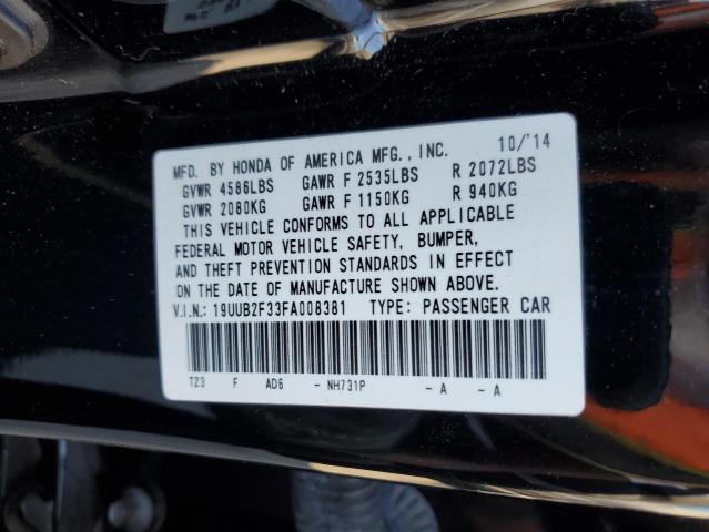 2015 ACURA TLX - 19UUB2F33FA008381