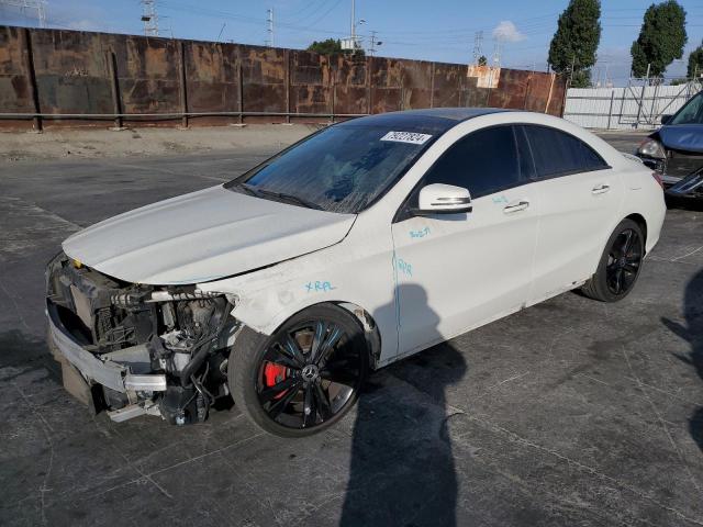 MERCEDES-BENZ CLA 250 2018 white  gas WDDSJ4EB5JN525122 photo #1