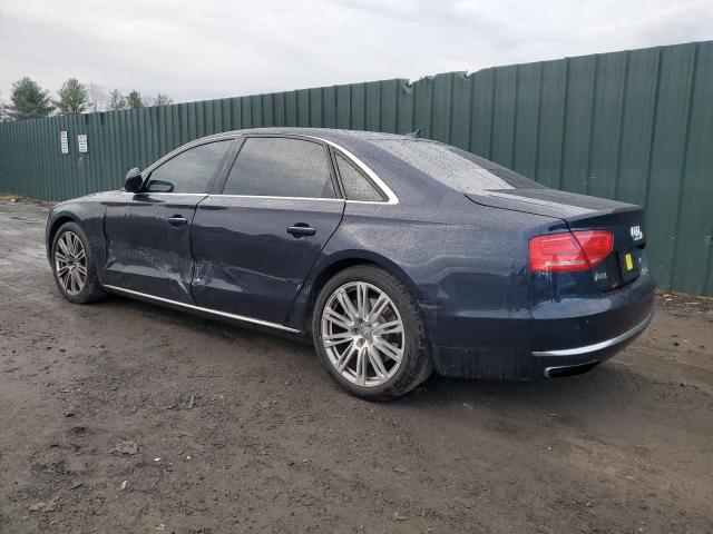 AUDI A8 L QUATT 2013 blue sedan 4d gas WAUR2AFD8DN031746 photo #3