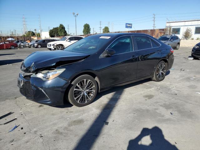 TOYOTA CAMRY LE 2015 blue  gas 4T1BF1FK8FU037834 photo #1