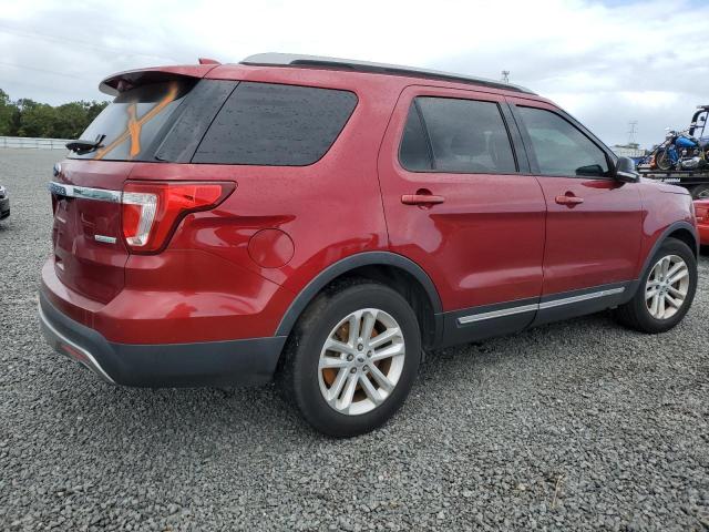 FORD EXPLORER X 2017 red 4dr spor gas 1FM5K7DH7HGD12484 photo #4