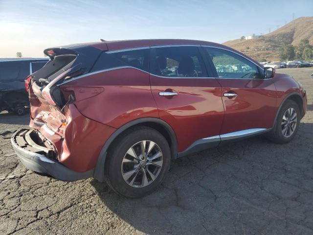 NISSAN MURANO S 2015 red  gas 5N1AZ2MG9FN284992 photo #4