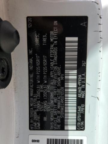 VIN 5TDYRKEC4MS010508 2021 Toyota Sienna, Xle no.13