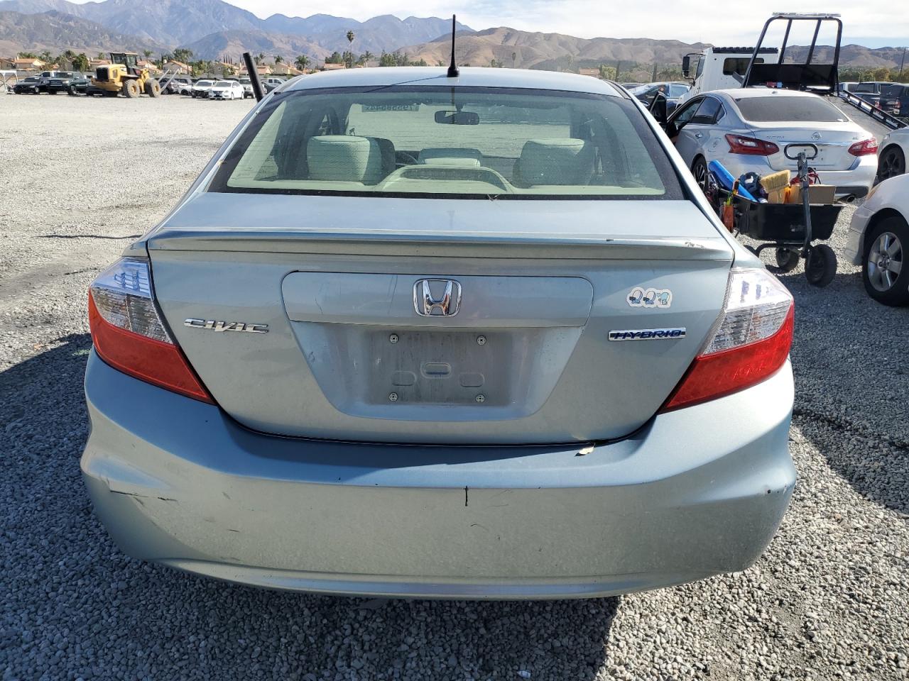 Lot #2962229363 2012 HONDA CIVIC HYBR