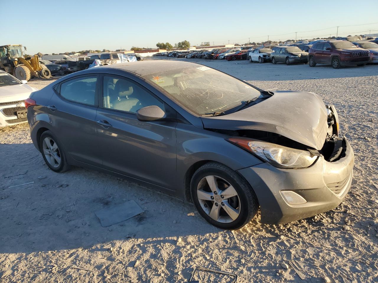 Lot #3033517092 2013 HYUNDAI ELANTRA GL