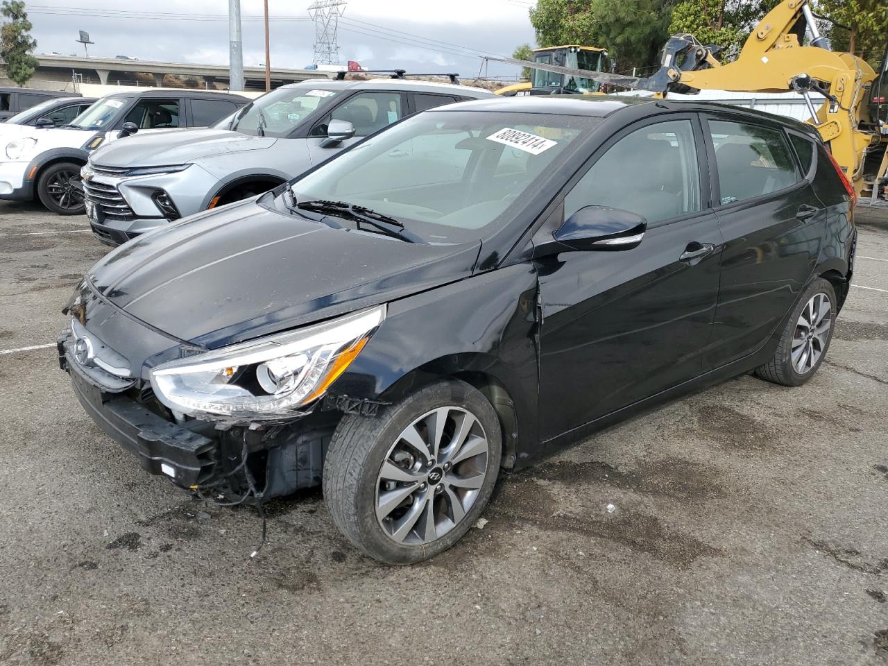 Lot #2979603575 2017 HYUNDAI ACCENT SPO