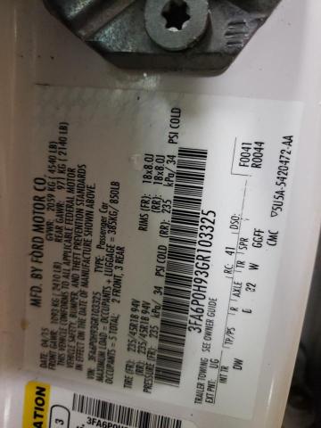 2016 FORD FUSION SE - 3FA6P0H93GR103325