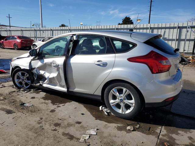 FORD FOCUS SE 2014 silver  gas 1FADP3K23EL123400 photo #3