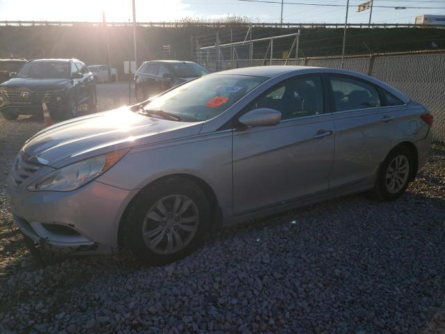 HYUNDAI SONATA GLS 2011 silver  gas 5NPEB4AC2BH128861 photo #1