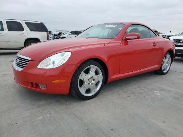 LEXUS SC 430 2004 red  gas JTHFN48Y340055978 photo #1