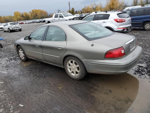 MERCURY SABLE GS 2003 gray  flexible fuel 1MEFM50203G618782 photo #3